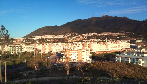 Benalmadena quiz - a view of the mountains